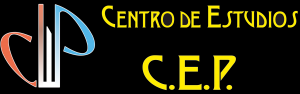 Logo de la academia Centro de Estudios CEP, especialistas en exámenes para oposiciones